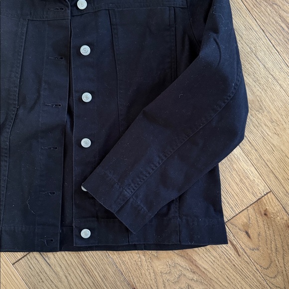 😊Blassport Black Lightweight Shirt Jacket with Button Front - Picture 6 of 6